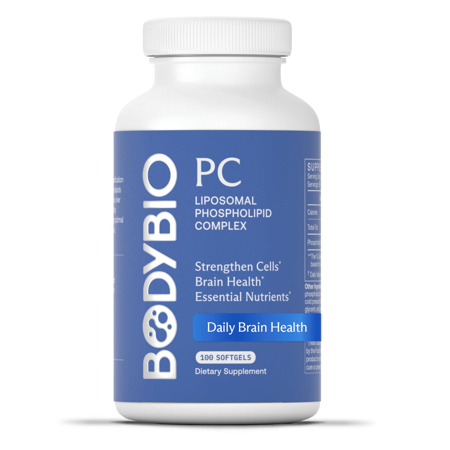 BodyBio PC – Phosphatidylcholine for Brain Health, Focus & Healthy Aging