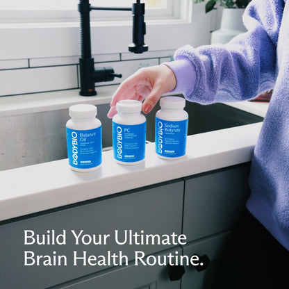 BodyBio PC | Phosphatidylcholine for Brain Health, Cognitive Support & Healthy Aging