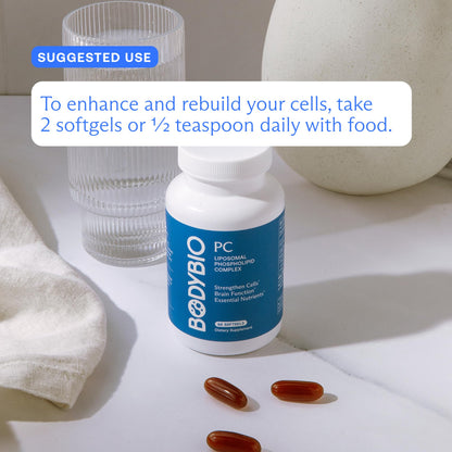 BodyBio PC – Phosphatidylcholine for Brain Health, Focus & Healthy Aging