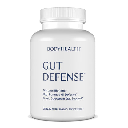 BodyHealth Gut Defense with PerfectAmino | Gut Health Support for Women & Men | GI Support Supplement - 90 Softgels