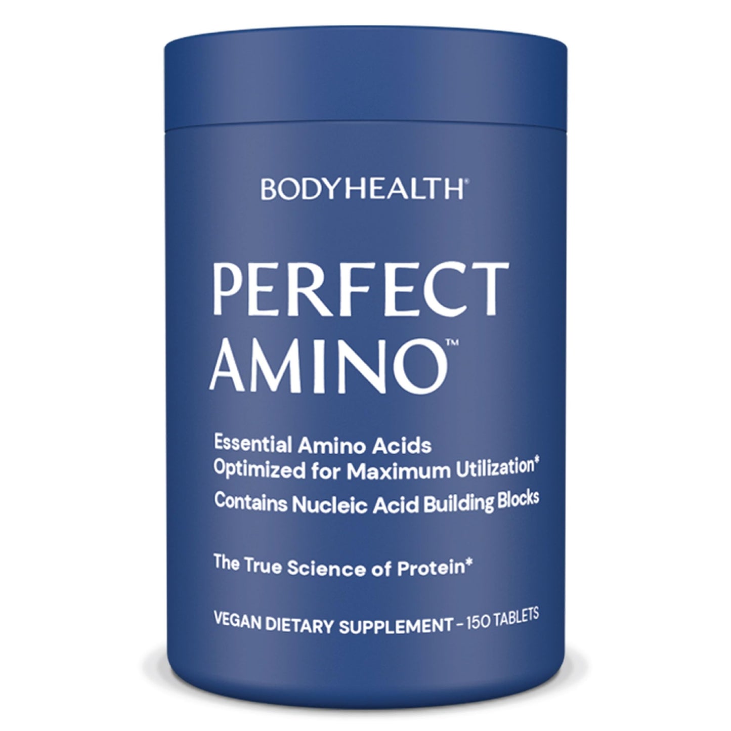 BodyHealth PerfectAmino Tablets (150 ct) – Essential Amino Acids with BCAAs for Muscle Recovery & Support