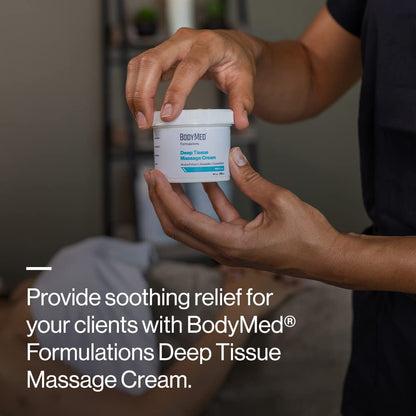 BodyMed Formulations Deep Tissue Massage Cream – Fragrance-Free, All-Natural, Leaping Bunny Certified, 1 gal