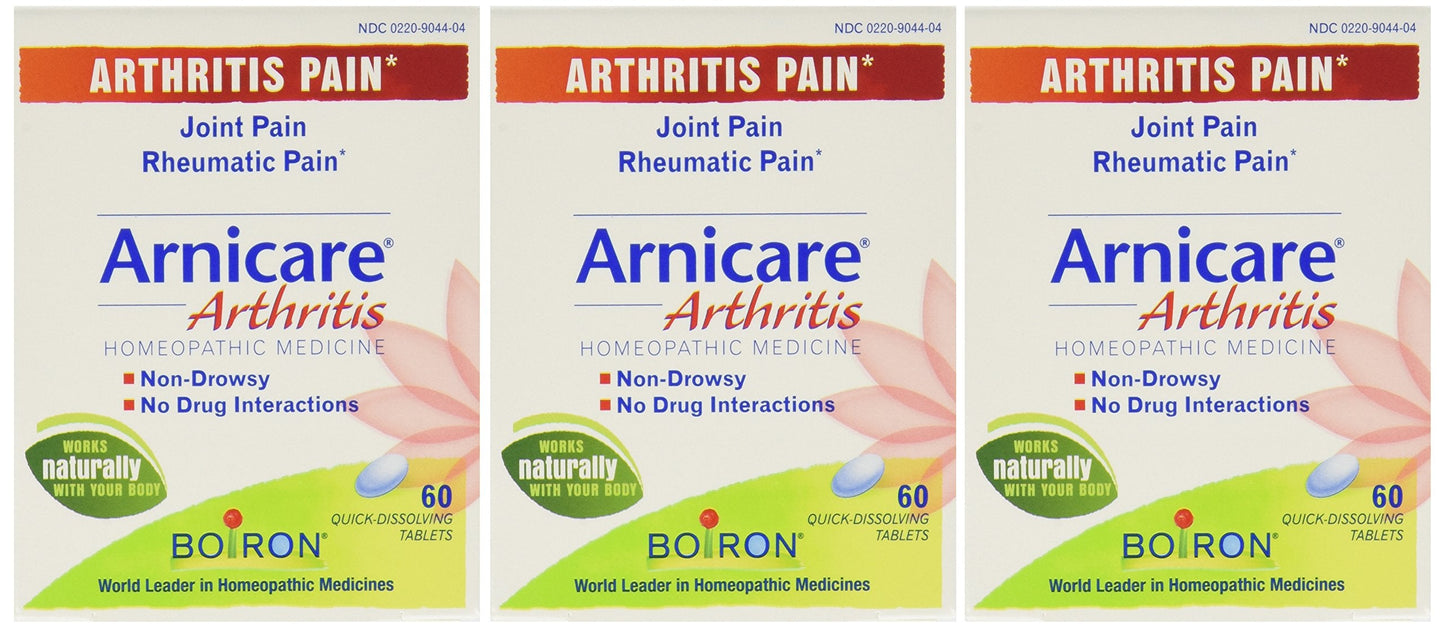 Boiron Arnicare Arthritis - 60 Tabs (Pack of 3)