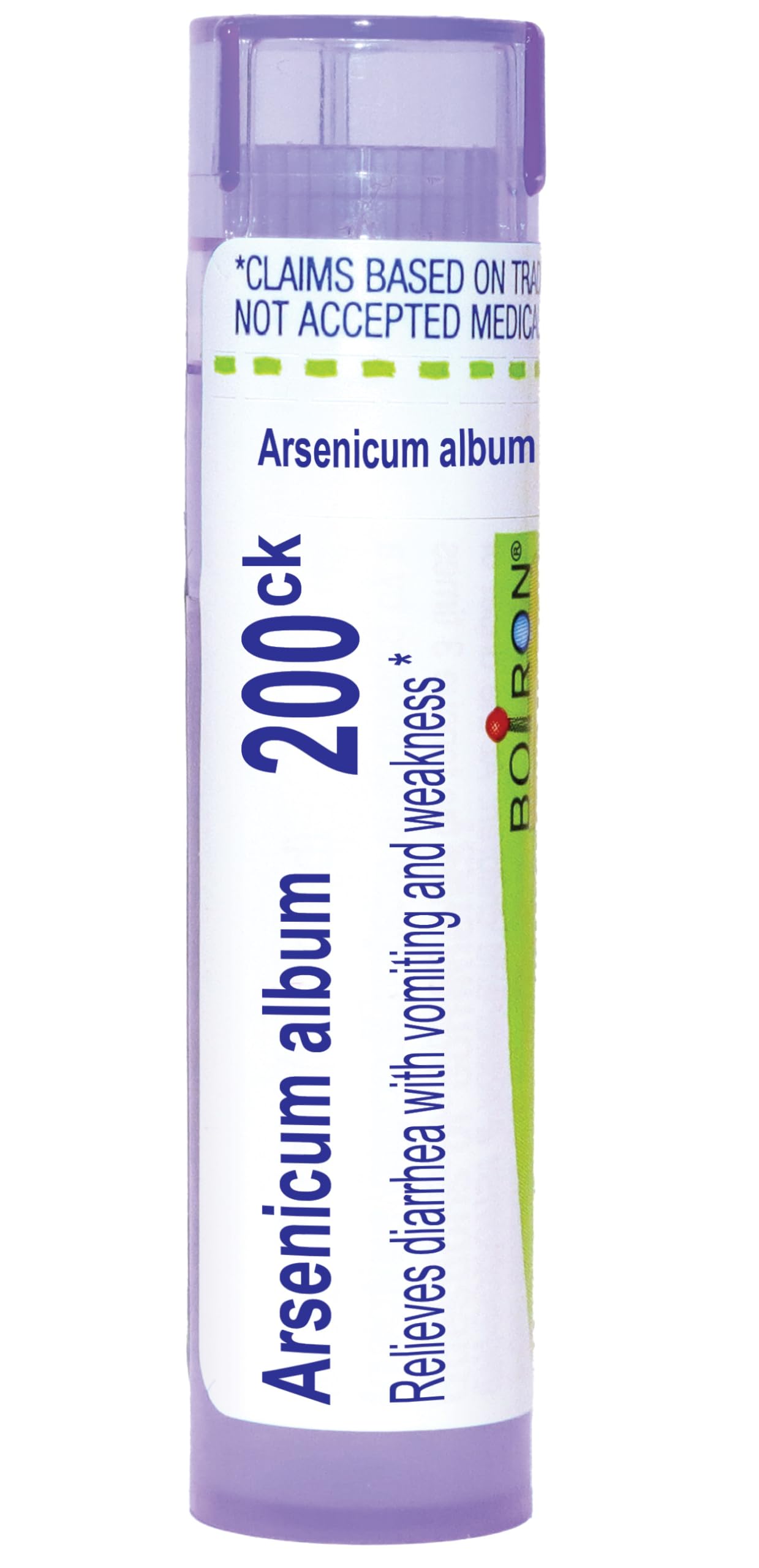 Boiron Arsenicum Album 200Ck Homeopathic Medicine for Diarrhea - 80 Pellets