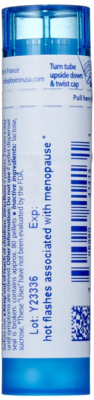 Boiron Lachesis Mutus 30C (Pack of 5) – Homeopathic Medicine for Hot Flashes