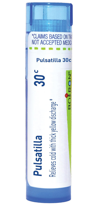Boiron Pulsatilla 30C Homeopathic Cold Relief – 80 Pellets