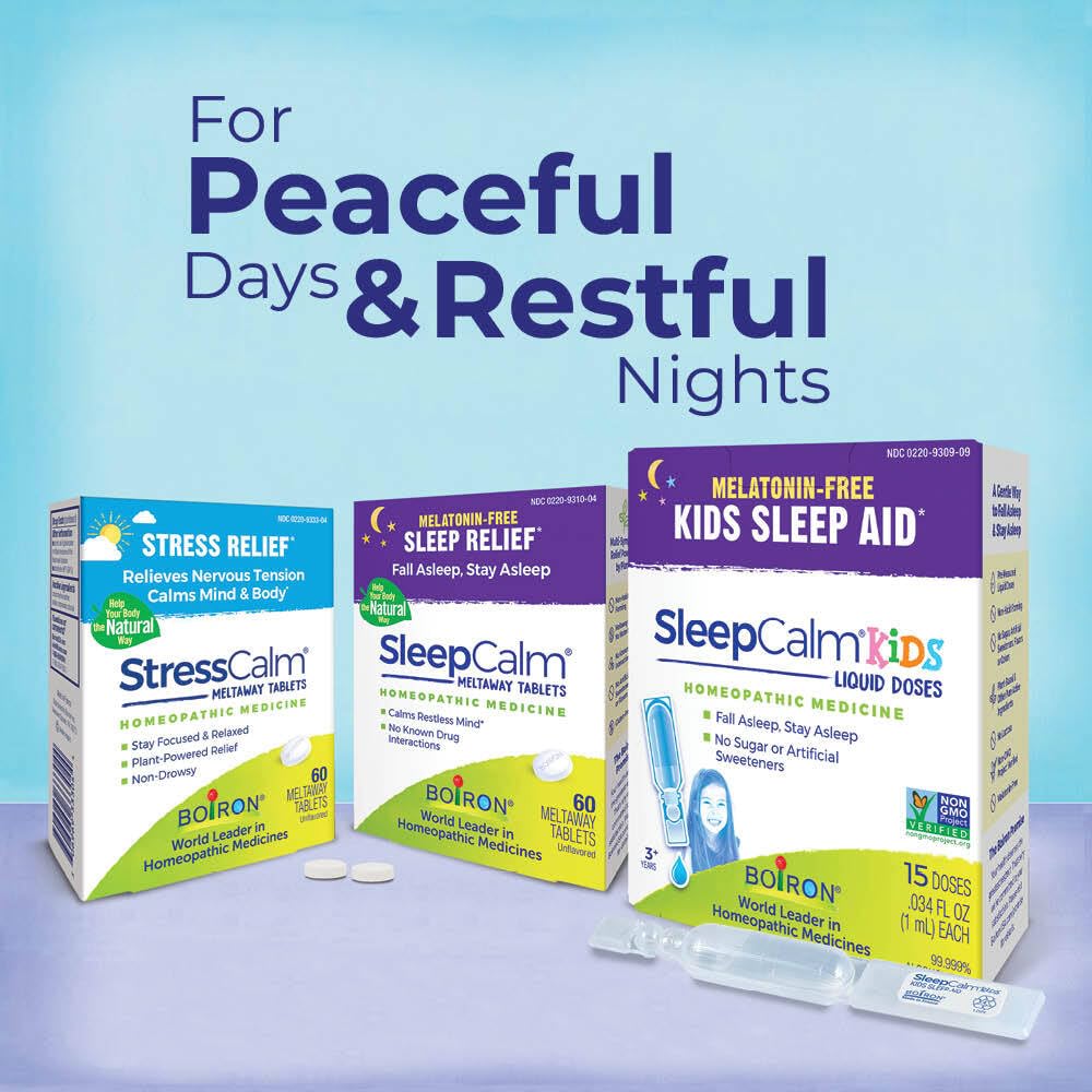 Boiron SleepCalm Tabs - 100 Count | Melatonin-Free Sleep Aid