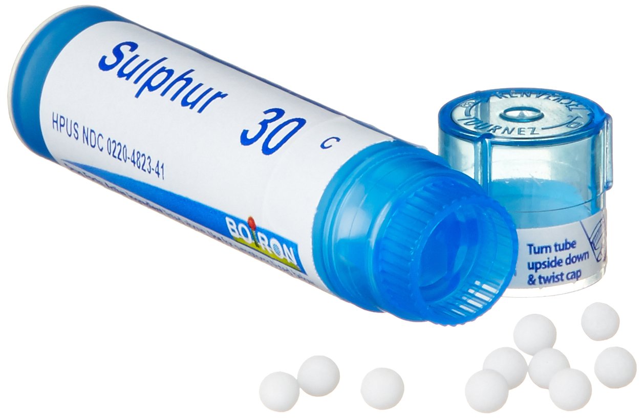 Boiron Sulphur 30C (5x80) – Homeopathic Skin Care