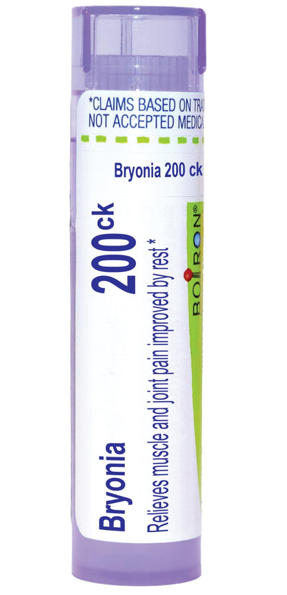 Boiron Bryonia 200Ck - Homeopathic Muscle & Joint Pain, 80 Pellets