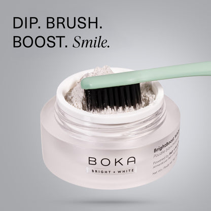 Boka Teeth Whitening Powder | Nano Hydroxyapatite, Sensitive Teeth Safe