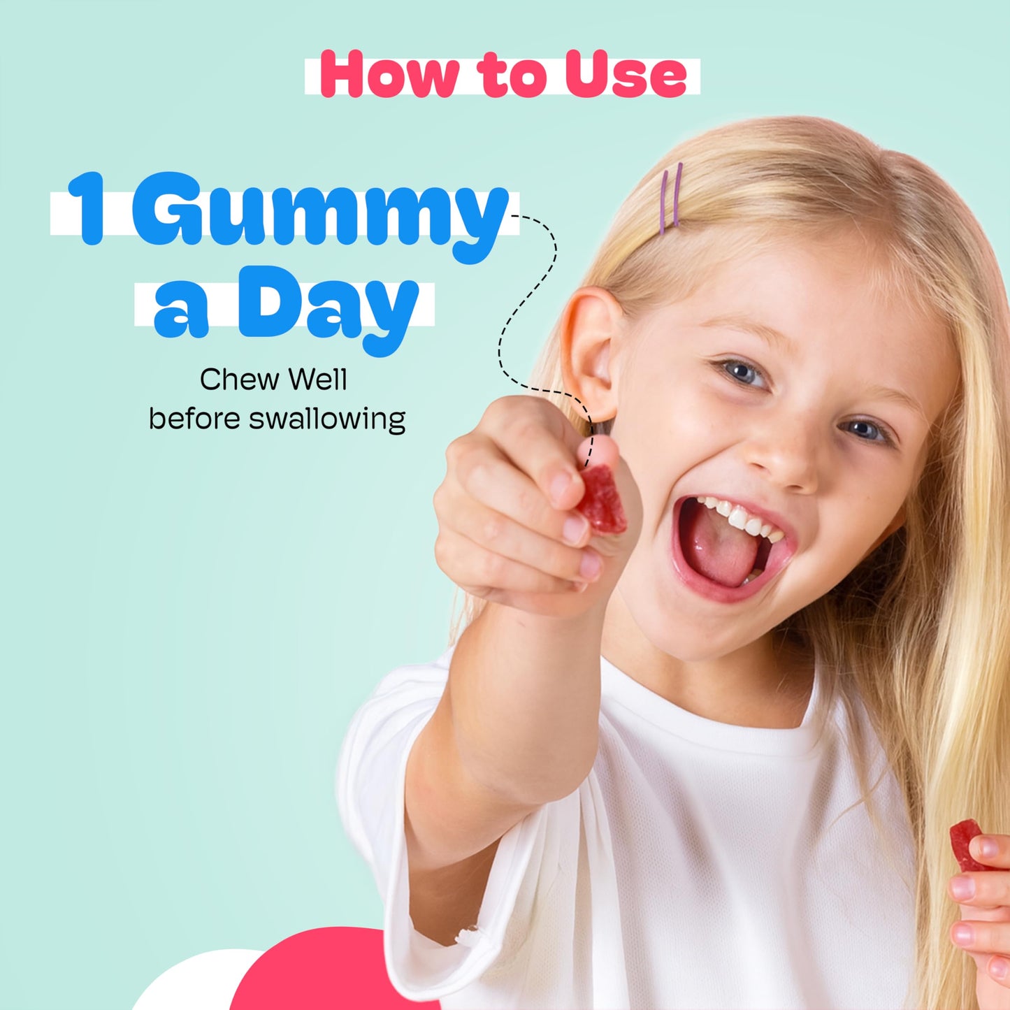 Little Joys Kids Multivitamin Gummies – Fiber-Based Prebiotic, Sugar Free & Vegan | 30 Day Pack