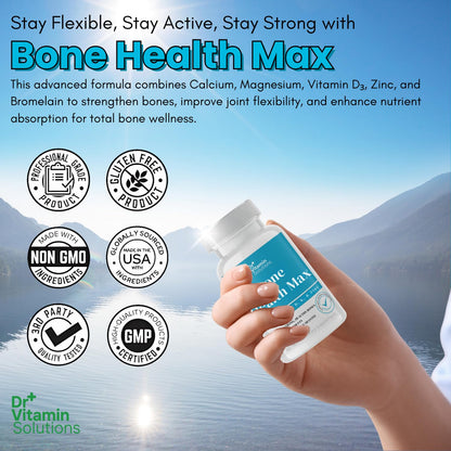 DR Vitamin Solutions Bone Health Max - Calcium, Magnesium & Vitamin D3