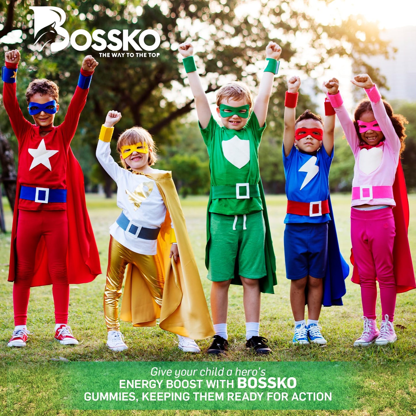 Bossko Sulforaphane Gummies with Omega-3 – Vegan Sugar-Free, 90 Gummies | Broccoli Sprout Extract + EPA/DHA