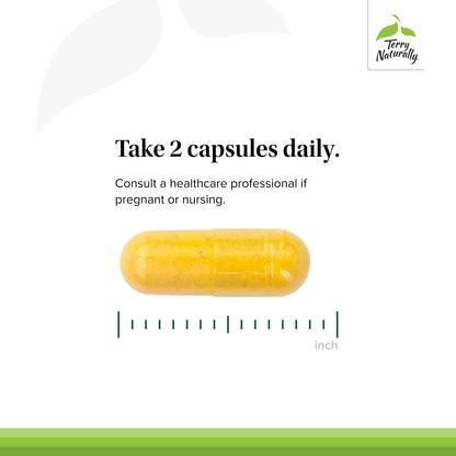 Terry Naturally Healthy Feet & Nerves – Vegan Nerve & Circulation Support with Bioactive B12 – 120 Capsules