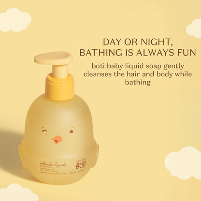 O Boticário Boti Baby Liquid Soap – Hair & Body Cleanser 200 ml (6.7 oz)
