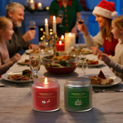BOYUJK Christmas Scented Candles Gift Set – Gifts for Women & Men
