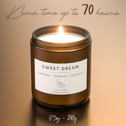 Scented Candles for Home | BOYUJK Candles – Stress Relief & Sleep Set (1.1 lb / 480 g)