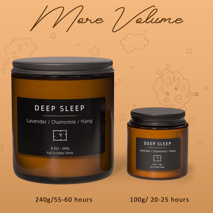 Scented Candles for Home | BOYUJK Candles – Stress Relief & Sleep Set (1.1 lb / 480 g)