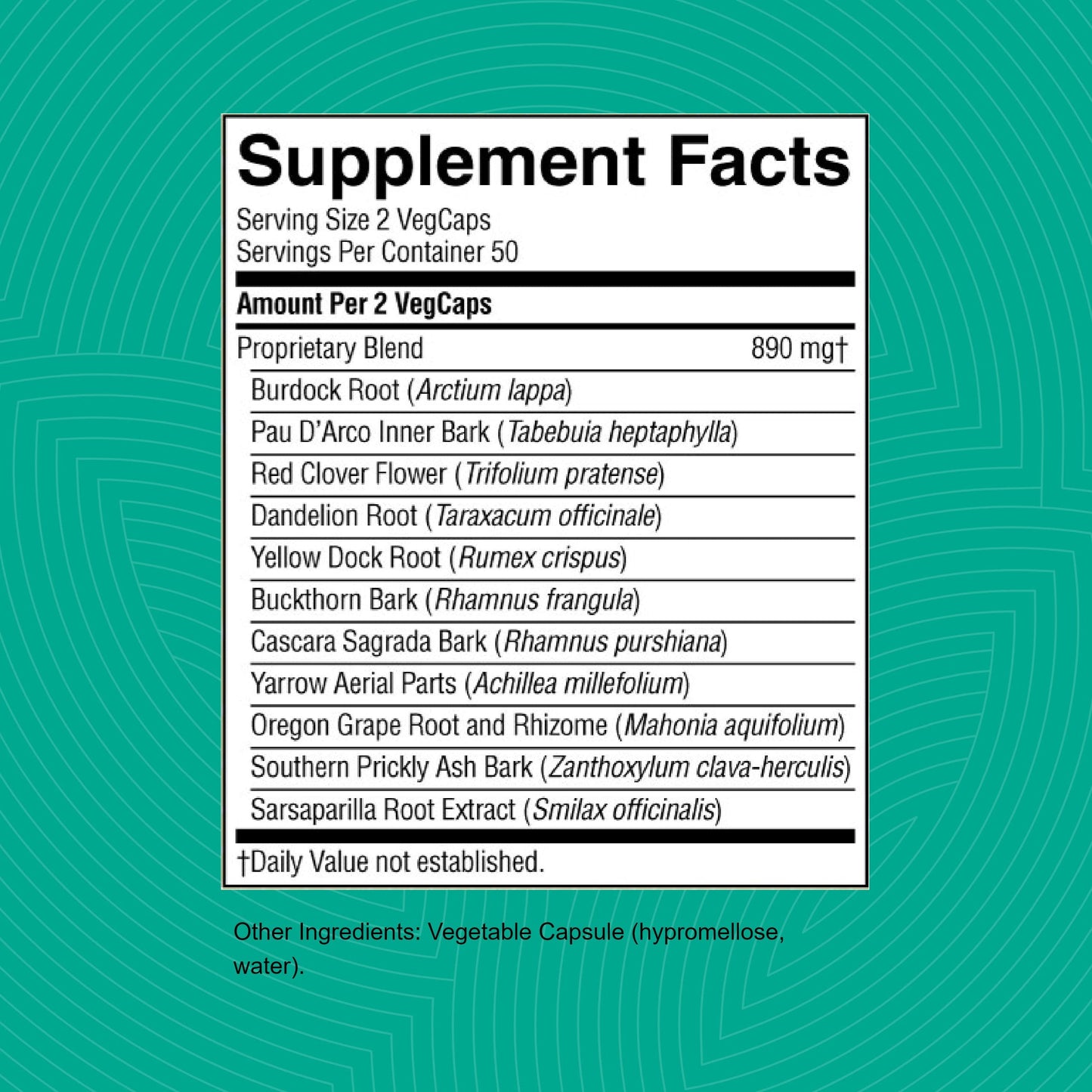 Nature's Sunshine BP-X 100 Capsules - Digestive, Intestinal & Hepatic Support
