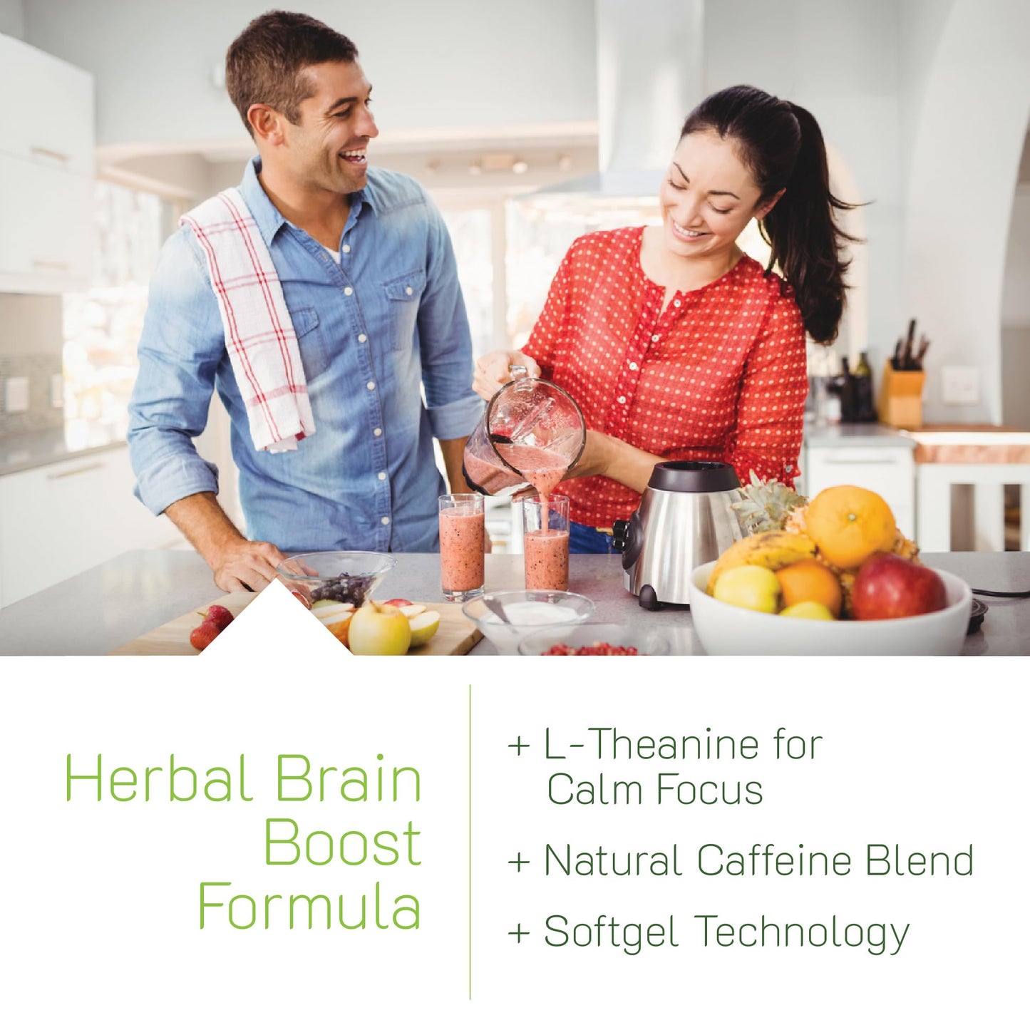 Irwin Naturals Brain Awake - 60 Softgels Pack of 2 | Enhanced Focus & Clarity