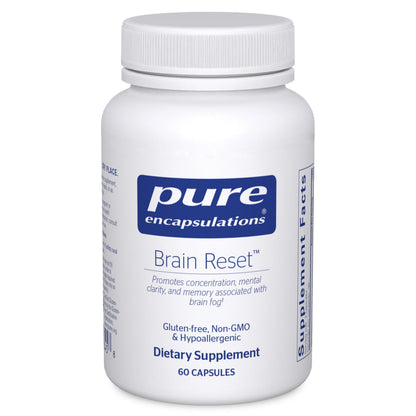 Pure Encapsulations Brain Reset — Supports Concentration, Clarity & Memory | 60 Capsules
