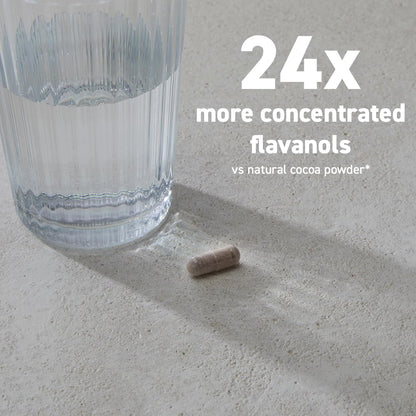 CocoaVia Memory & Focus Brain Supplement – 90 Day Cocoa Flavanol Blend with Lutein & Caffeine