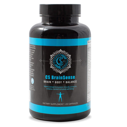 BrainSense Mood Stabilizer & Brain Supplement - 120 Capsules | CommonSenseWW