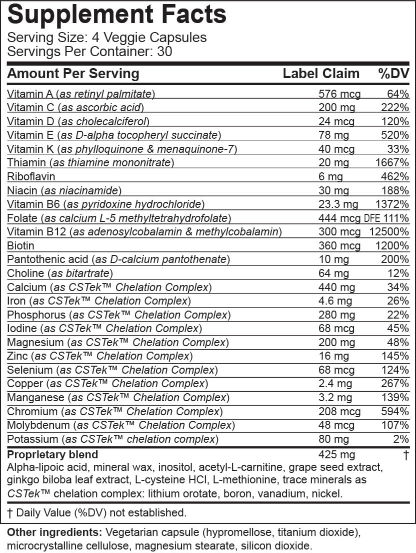 BrainSense Mood Stabilizer & Brain Supplement - 120 Capsules | CommonSenseWW