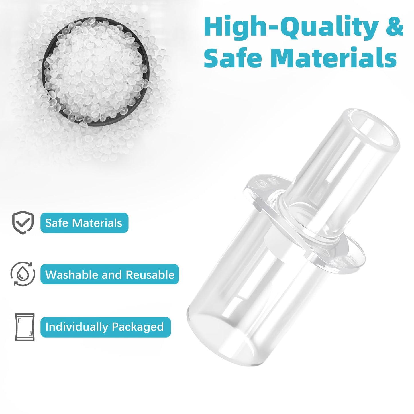Breathalyzer Mouthpieces (500-Pack) - S75 S80 Trace Element Scout Compatible