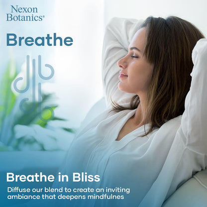 Breathe Essential Oil Blend 60 ml – Sinus Relief with Menthol | Nexon Botanics