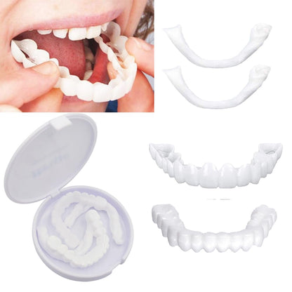 Brige Smile Teeth Denture - Temporary False Teeth to Improve Your Smile