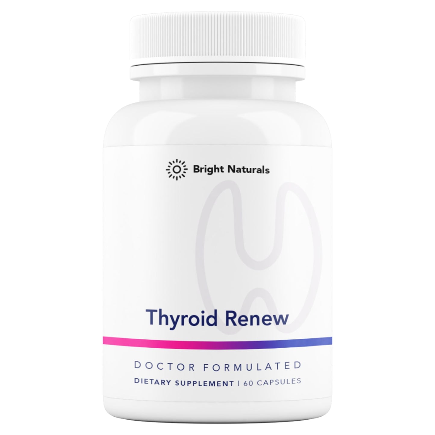 Bright Naturals Thyroid Renew – Women’s Thyroid Support with Zinc, Selenium, Copper, Ashwagandha & L-Tyrosine (60 Capsules)