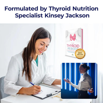 Bright Naturals Thyroid Renew – Women’s Thyroid Support with Zinc, Selenium, Copper, Ashwagandha & L-Tyrosine (60 Capsules)