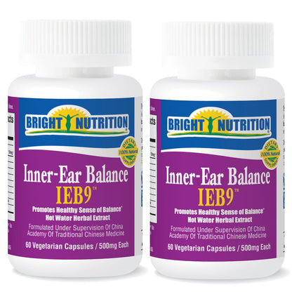 Bright Nutrition Inner-Ear Balance 120 Capsules – Herbal Support for Inner Ear Comfort