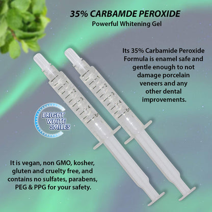 Bright White Smiles Teeth Whitening Kit with LED Light – Home Use