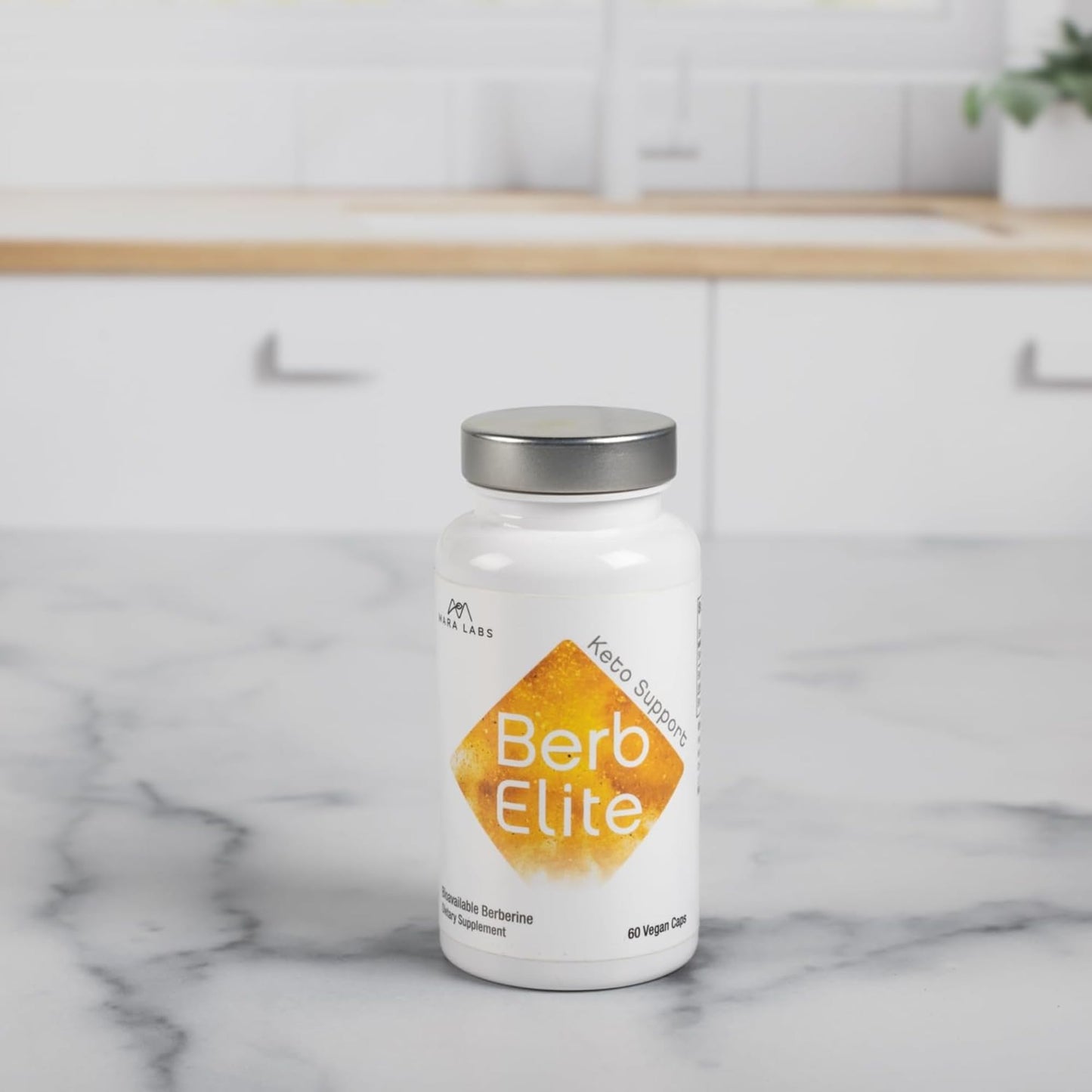 BrocElite Mara Labs BerbElite: 350mg Berberine HCL + Broccoli Seed Complex | 120 Vegan Capsules