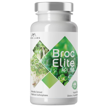BrocElite Plus by Mara Labs – Stabilized Sulforaphane Broccoli Supplement, Glyphosate-Free, 60 Veg Capsules