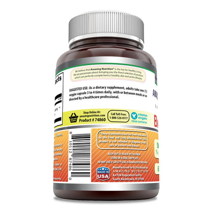 Amazing Formulas Bromelain 500mg 2400 GDU, 60 Veggie Capsules | Non-GMO | Gluten Free | Made in USA | Ideal for Vegetarians