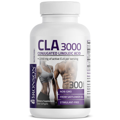 Bronson CLA 3000 Extra High Potency – 2250 mg CLA per Serving