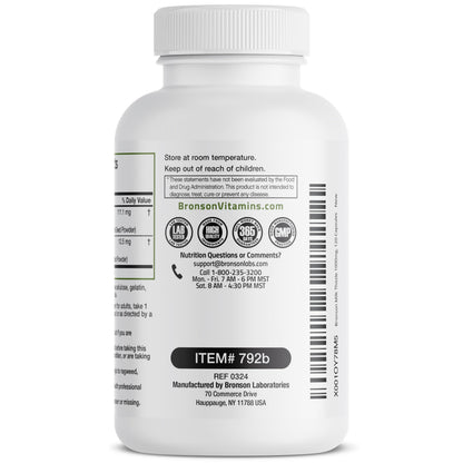 Bronson Milk Thistle with Dandelion Root – Liver Health Support, 120 Capsules