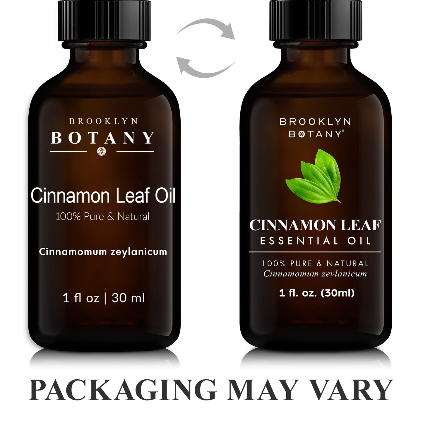 Brooklyn Botany Cinnamon Leaf Essential Oil – 100% Pure & Natural, Premium Grade, 1 Fl Oz