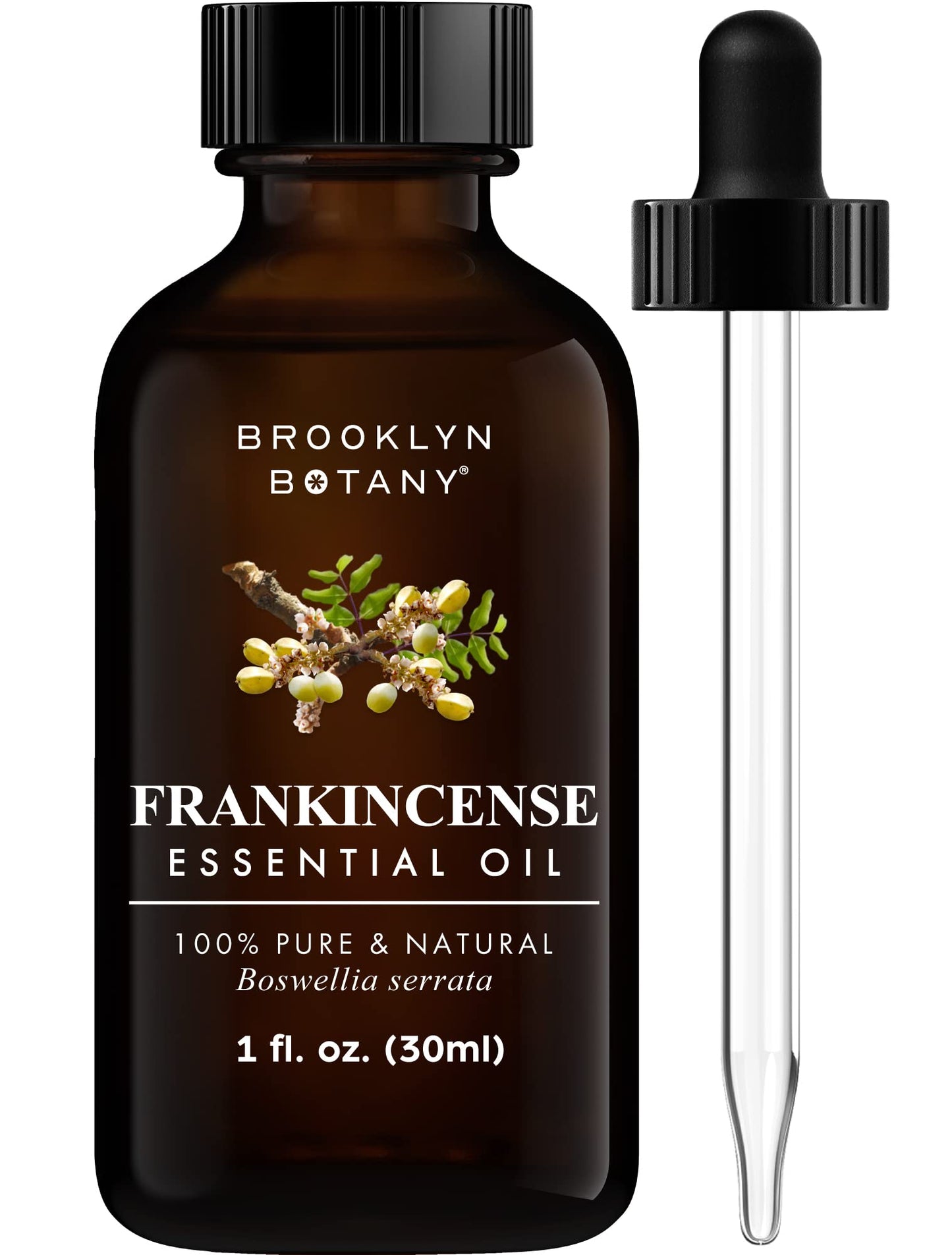 Brooklyn Botany Frankincense Essential Oil – 100% Pure & Natural, Premium Grade, 1 oz