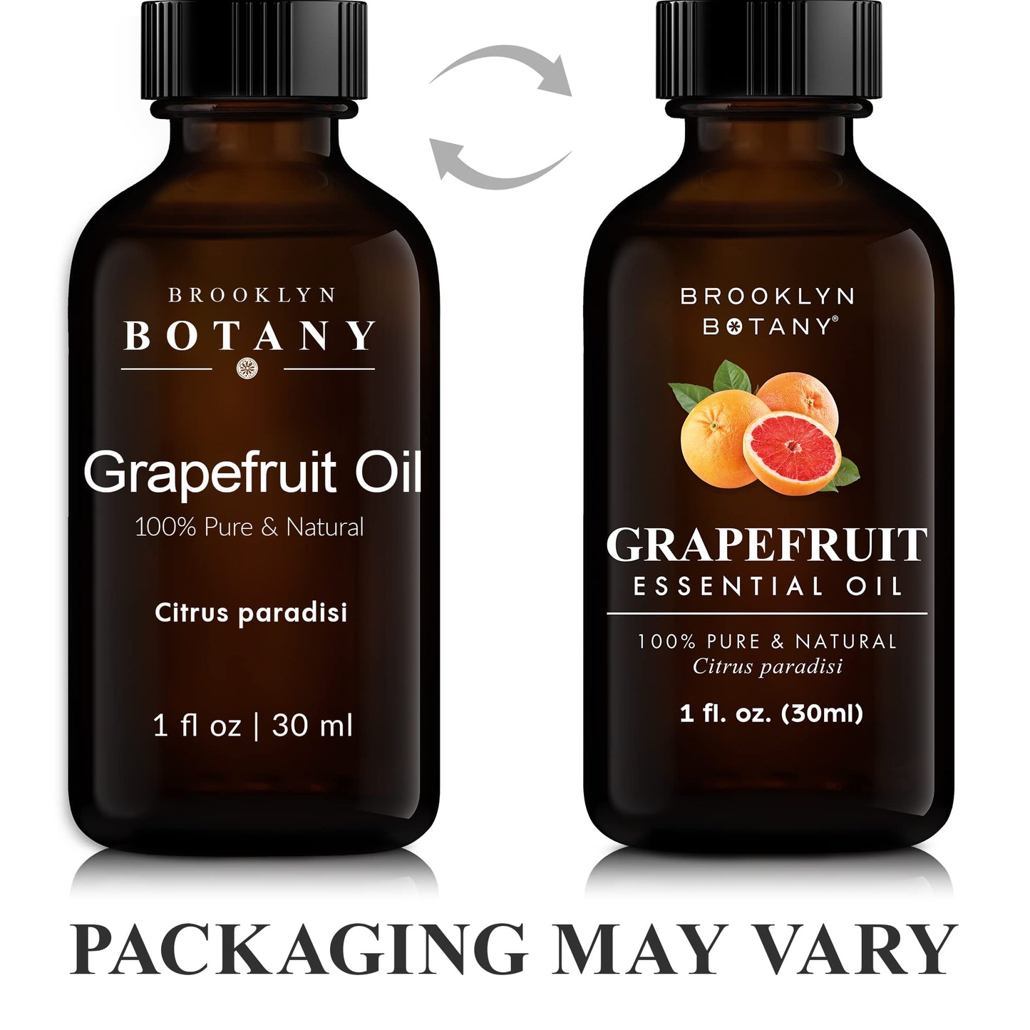 Brooklyn Botany Grapefruit Essential Oil – 100% Pure & Natural, 1 Fl Oz