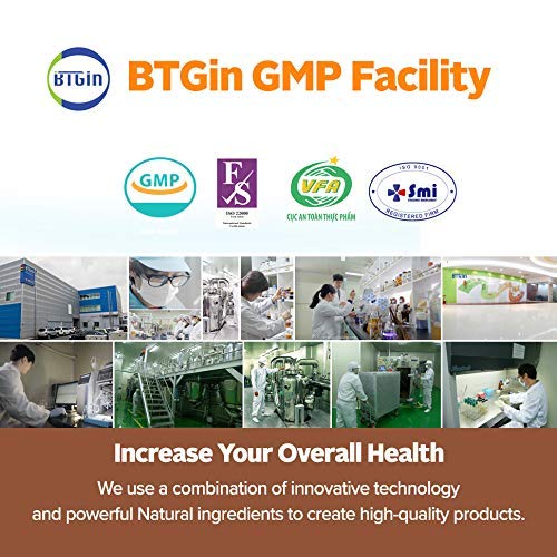 BTGIN Korean Red Ginseng Extract 3000mg – Immune Support & Focus
