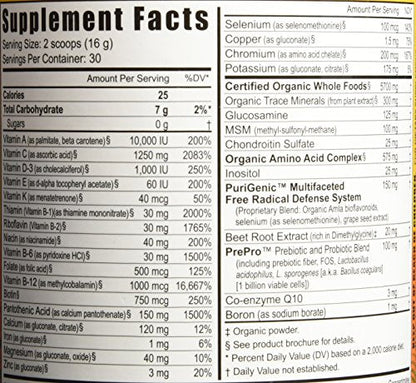Youngevity Beyond Tangy Tangerine 2.0 Citrus Peach Fusion – Multi-Vitamin & Mineral Complex | 8,000 ORAC