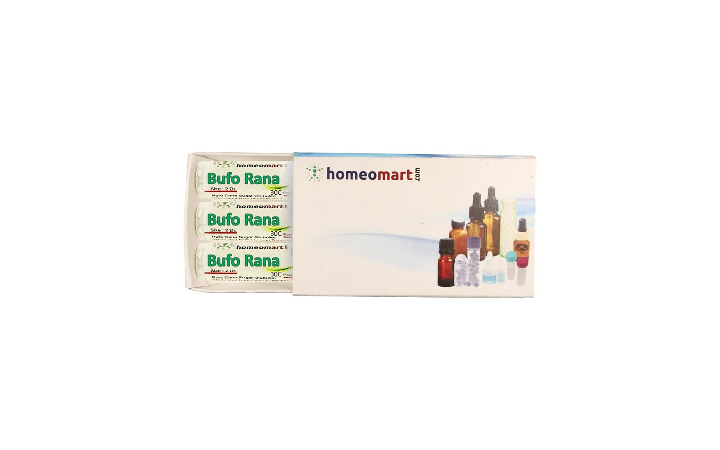 Bufo Rana Homeopathy Pellets 30C - Pack of 3 | Homeomart