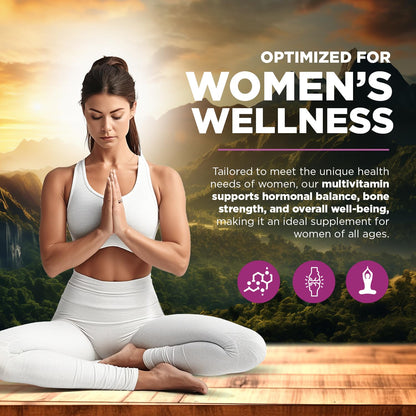 Built By Nature Women’s Multivitamin – Daily Wellness & Immune Support (120 Softgels)