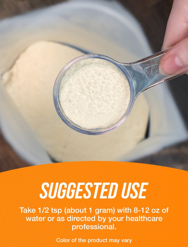 BulkSupplements Chitosan Powder – Gluten Free Fiber Supplement, 1g/Serving, 500g