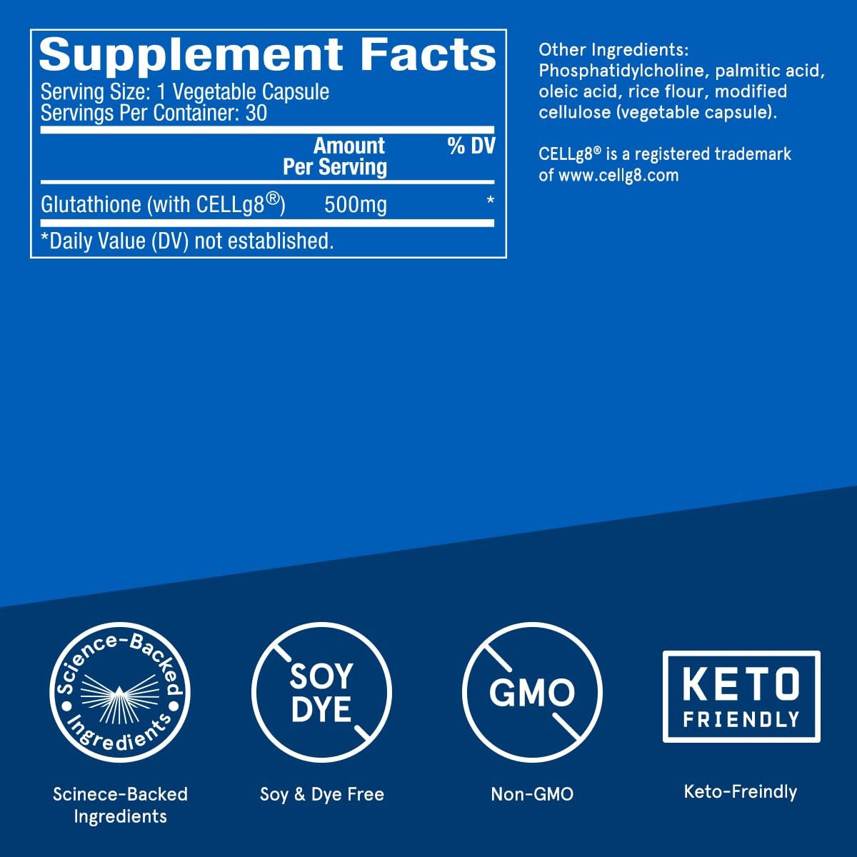 Bulletproof Liposomal Glutathione Force Antioxidant Capsules, 30 Count | Immune Support & Liver Health, 30 Servings, Packaging May Vary