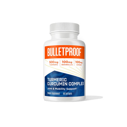 Bulletproof Turmeric Curcumin Complex Softgels - Inflammation & Joint Support (60ct)